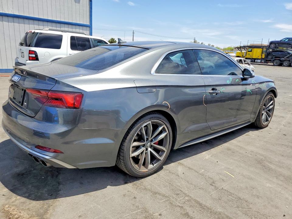 2018 Audi S5 მანქანა იყიდება აუქციონზე, vin: WAUP4AF53JA032803, აუქციონის ნომერი: 55977946