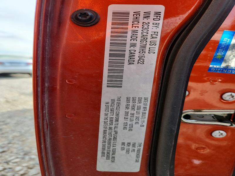 Продаж на аукціоні авто 2021 Chrysler 300, vin: 2C3CCARG7MH516422, номер лоту: 56310366