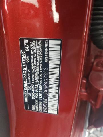 Продаж на аукціоні авто 2018 Mercedes-benz C, vin: WDDWF4JB0JR407352, номер лоту: 56333426