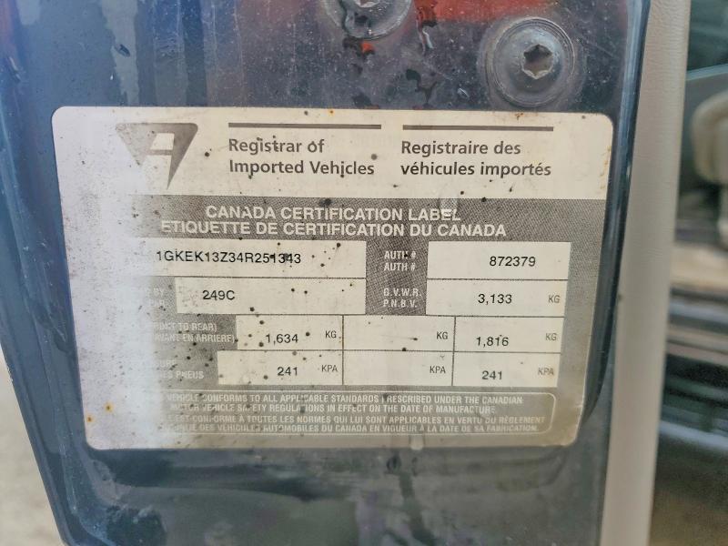 Продажа на аукционе авто 2004 Gmc Yukon, vin: 1GKEK13Z34R251343, номер лота: 58866746