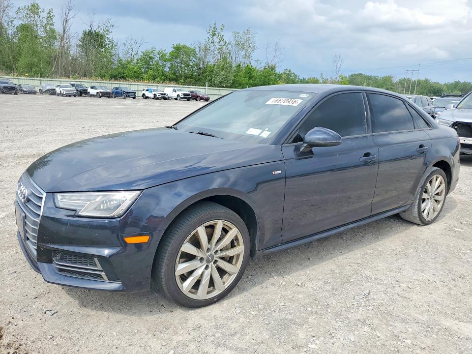 2018 Audi A4 მანქანა იყიდება აუქციონზე, vin: WAUDNAF42JA215035, აუქციონის ნომერი: 56678956