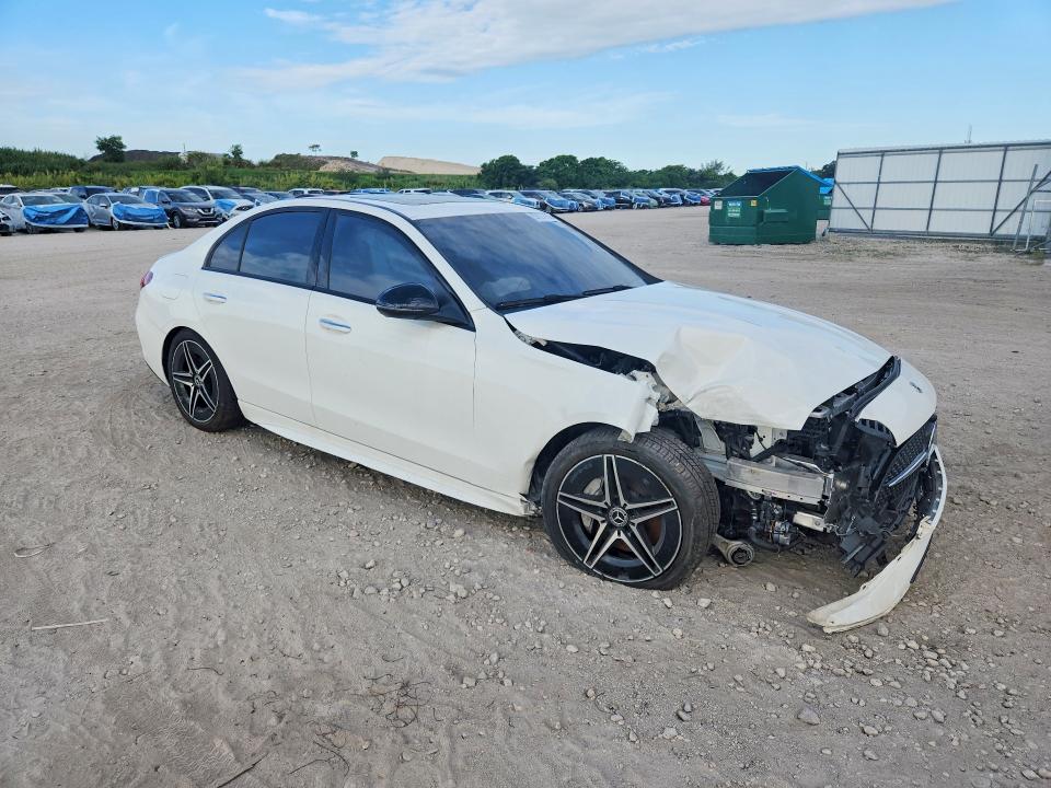 57137956 :رقم المزاد ، W1KAF4GB1PR106146 vin ، 2023 Mercedes-benz C مزاد بيع
