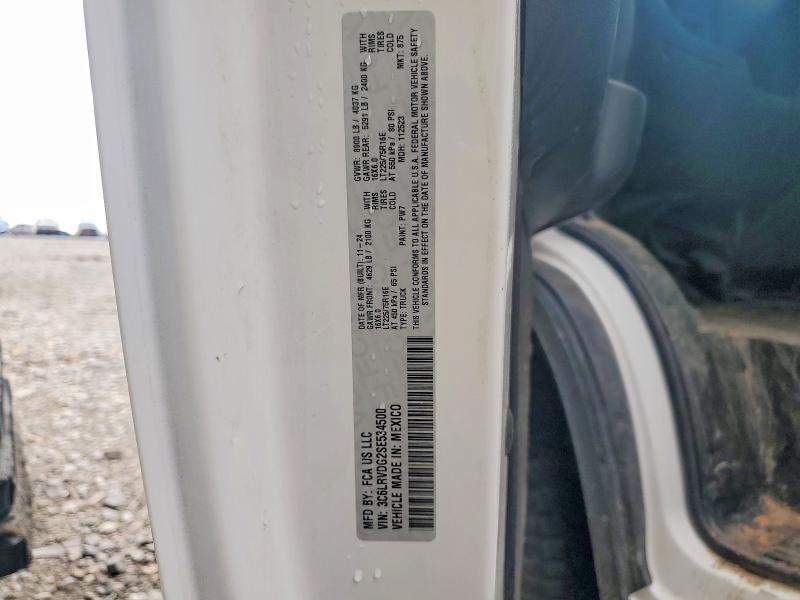 Aukcja sprzedaży 2025 Ram Promaster 2500, vin: 3C6LRVDG2SE534500, numer aukcji: 56227516