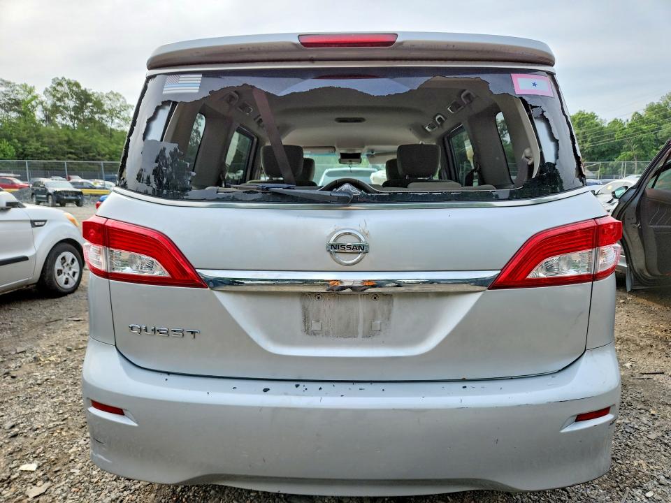 58601146 :رقم المزاد ، JN8AE2KP9C9040349 vin ، 2012 Nissan Quest مزاد بيع