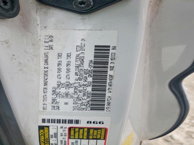 Продаж на аукціоні авто 2020 Toyota Tacoma, vin: 3TYSZ5AN6LT003027, номер лоту: 56862706