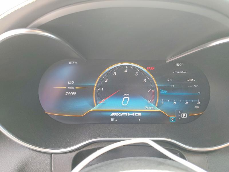 2021 Mercedes-benz C მანქანა იყიდება აუქციონზე, vin: W1KWJ8HB8MG054502, აუქციონის ნომერი: 59018696