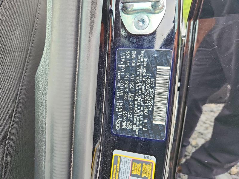 Продаж на аукціоні авто 2025 Hyundai Elantra, vin: KMHLL4DG7SU006971, номер лоту: 58743696