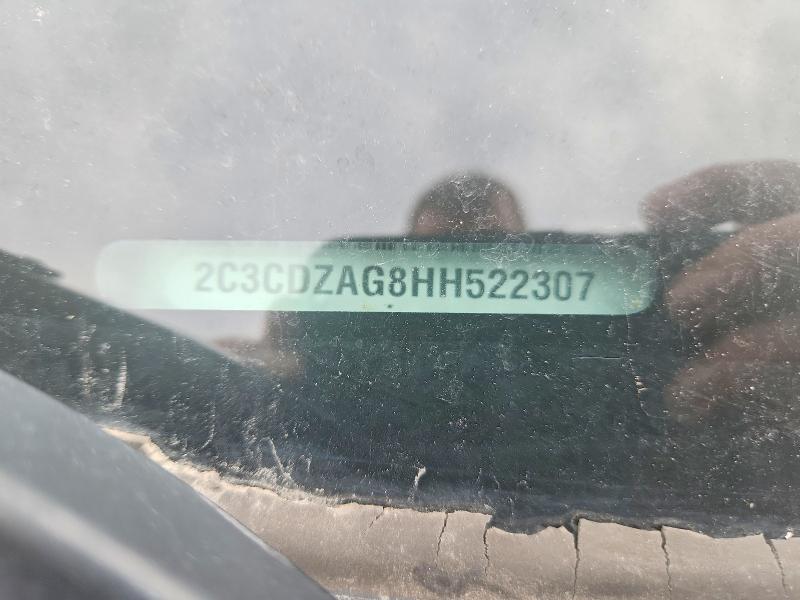 55564516 :رقم المزاد ، 2C3CDZAG8HH522307 vin ، 2017 Dodge Challenger مزاد بيع