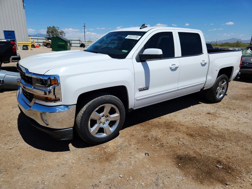 59323136 :رقم المزاد ، 3GCPCREH6JG428452 vin ، 2018 Chevrolet Silverado مزاد بيع