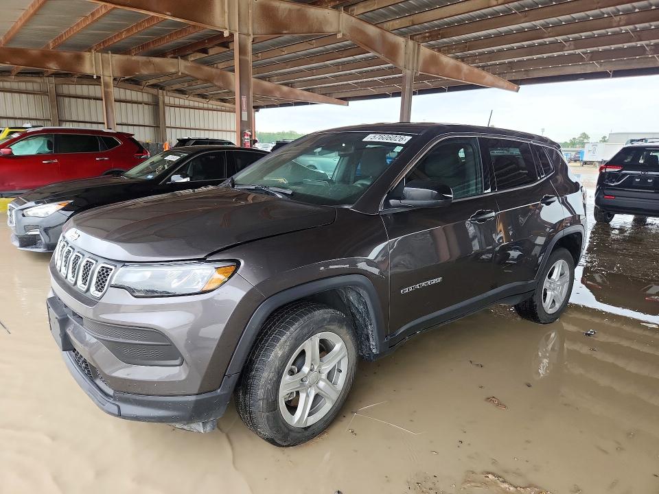 Продаж на аукціоні авто 2023 Jeep Compass, vin: 3C4NJDAN7PT570272, номер лоту: 57606026