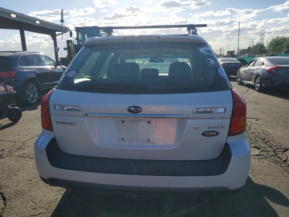 Продаж на аукціоні авто 2006 Subaru Outback, vin: 4S4BP86C964305286, номер лоту: 56504136