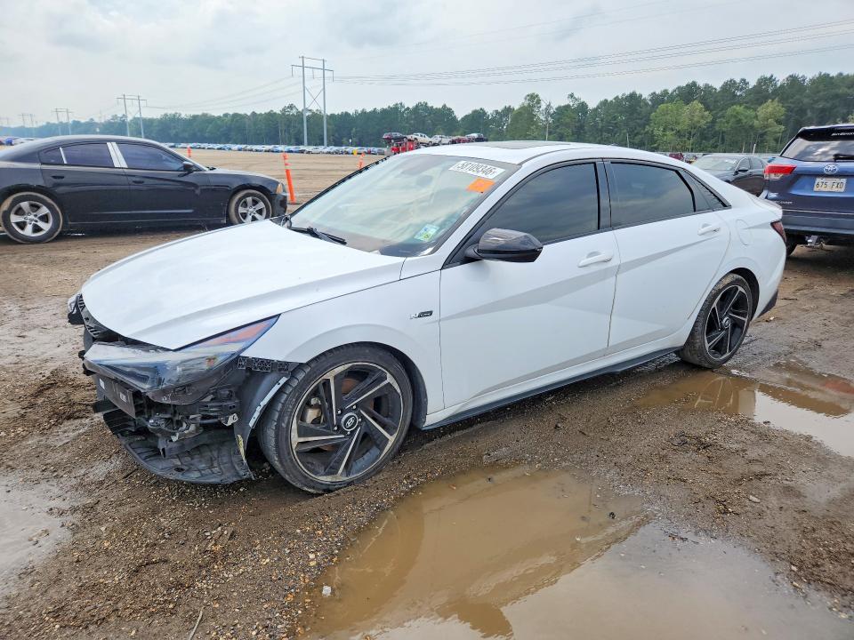 58109346 :رقم المزاد ، KMHLR4AF2NU326178 vin ، 2022 Hyundai Elantra مزاد بيع