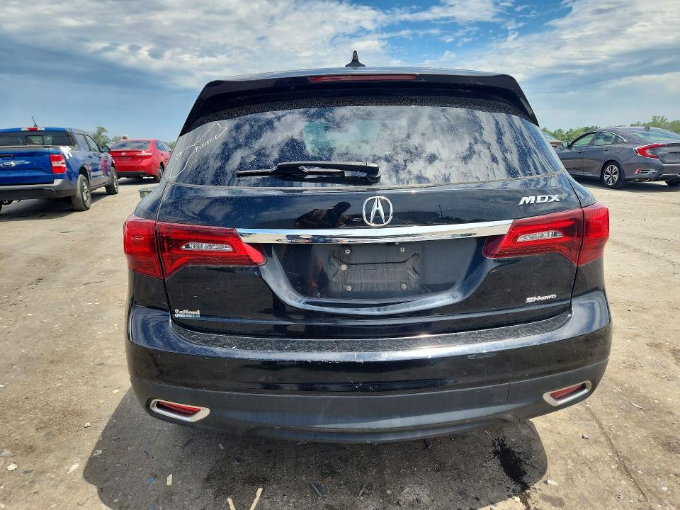 Auction sale of the 2016 Acura Mdx, vin: 5FRYD4H41GB045156, lot number: 57901486