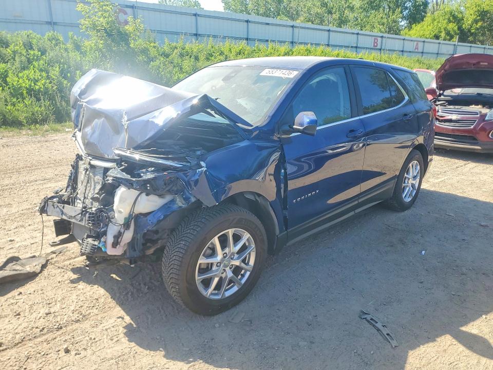 Auction sale of the 2022 Chevrolet Equinox, vin: 3GNAXUEVXNL222557, lot number: 55371436