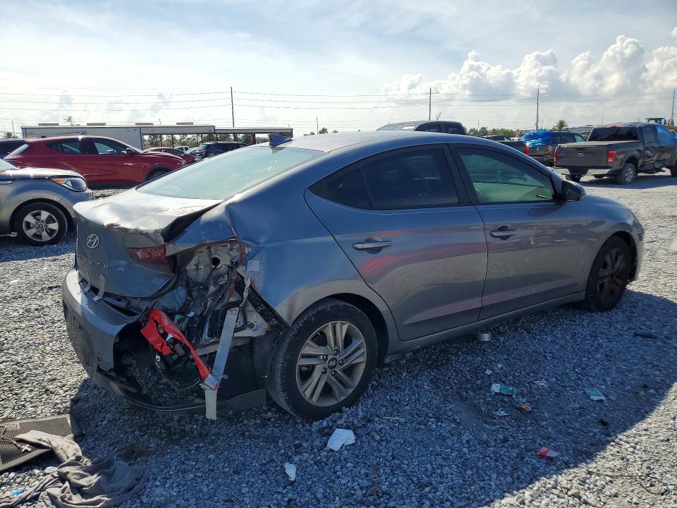 2019 Hyundai Elantra მანქანა იყიდება აუქციონზე, vin: KMHD84LF7KU845808, აუქციონის ნომერი: 57497376
