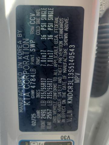 Продажа на аукционе авто 2025 Kia Niro, vin: KNDCR3L13S5140543, номер лота: 57696956