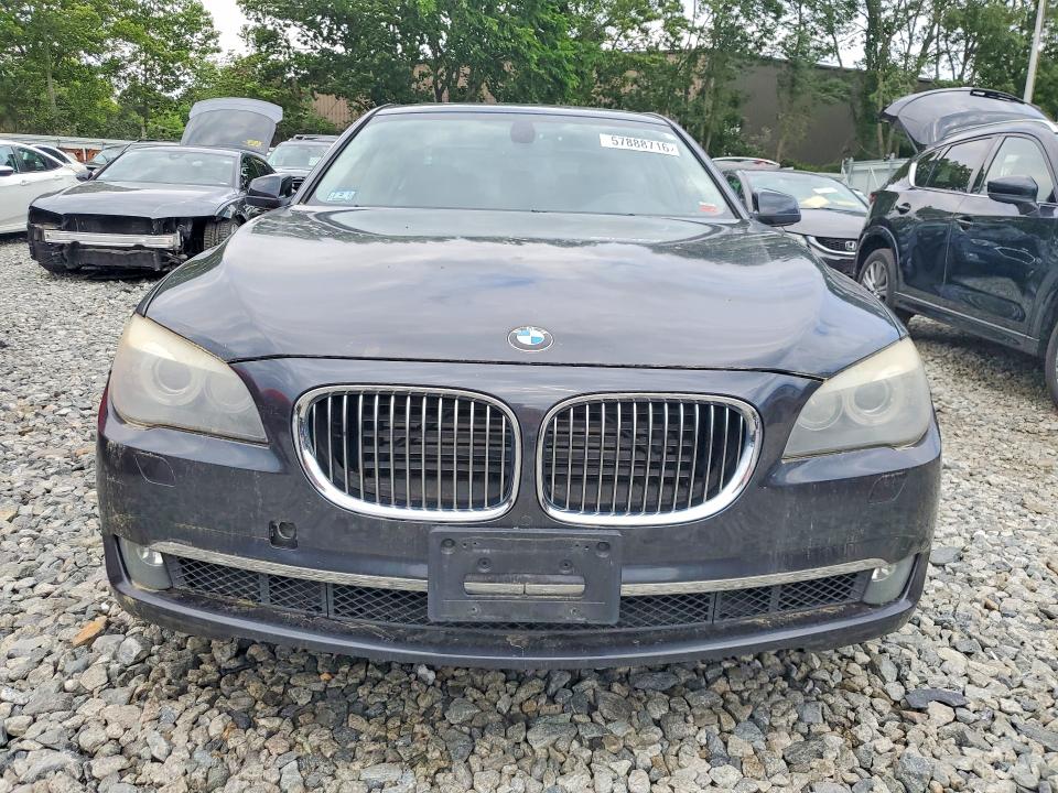 2012 Bmw 750 მანქანა იყიდება აუქციონზე, vin: WBAKC6C56CC396185, აუქციონის ნომერი: 57888716
