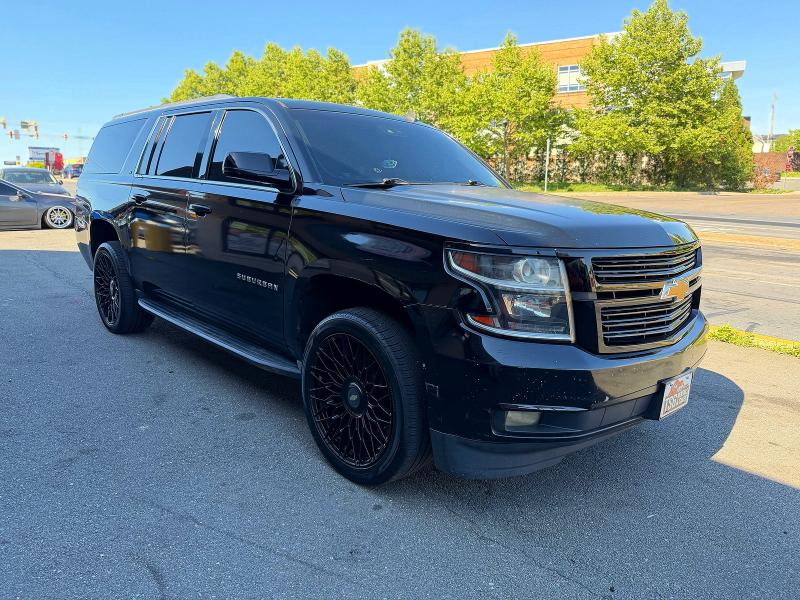 2015 Chevrolet Suburban მანქანა იყიდება აუქციონზე, vin: 1GNSKJKCXFR193284, აუქციონის ნომერი: 56346086