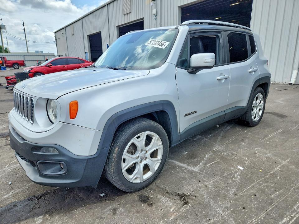 Продаж на аукціоні авто 2017 Jeep Renegade, vin: ZACCJADB8HPF87422, номер лоту: 57232486