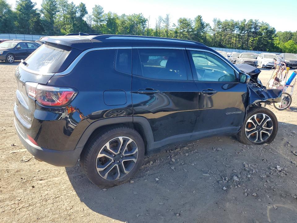 2022 Jeep Compass მანქანა იყიდება აუქციონზე, vin: 3C4NJDCB1NT227361, აუქციონის ნომერი: 55641776