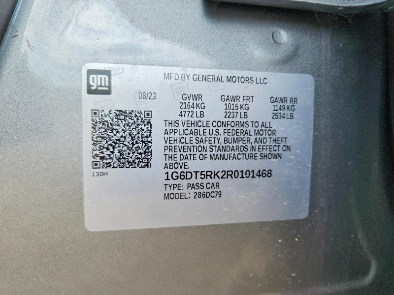 55827526 :رقم المزاد ، 1G6DT5RK2R0101468 vin ، 2024 Cadillac Ct5 مزاد بيع