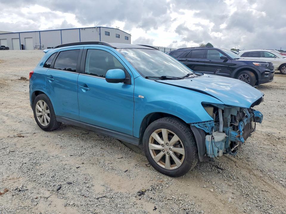2013 Mitsubishi Outlander Sport მანქანა იყიდება აუქციონზე, vin: 4A4AP4AU8DE011497, აუქციონის ნომერი: 57835786