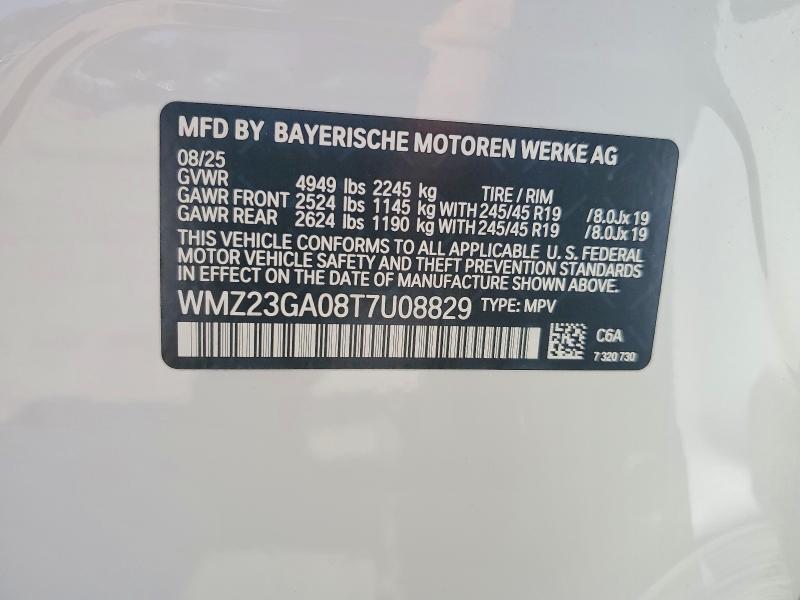 55857826 :رقم المزاد ، WMZ23GA08T7U08829 vin ، 2026 Mini Countryman مزاد بيع