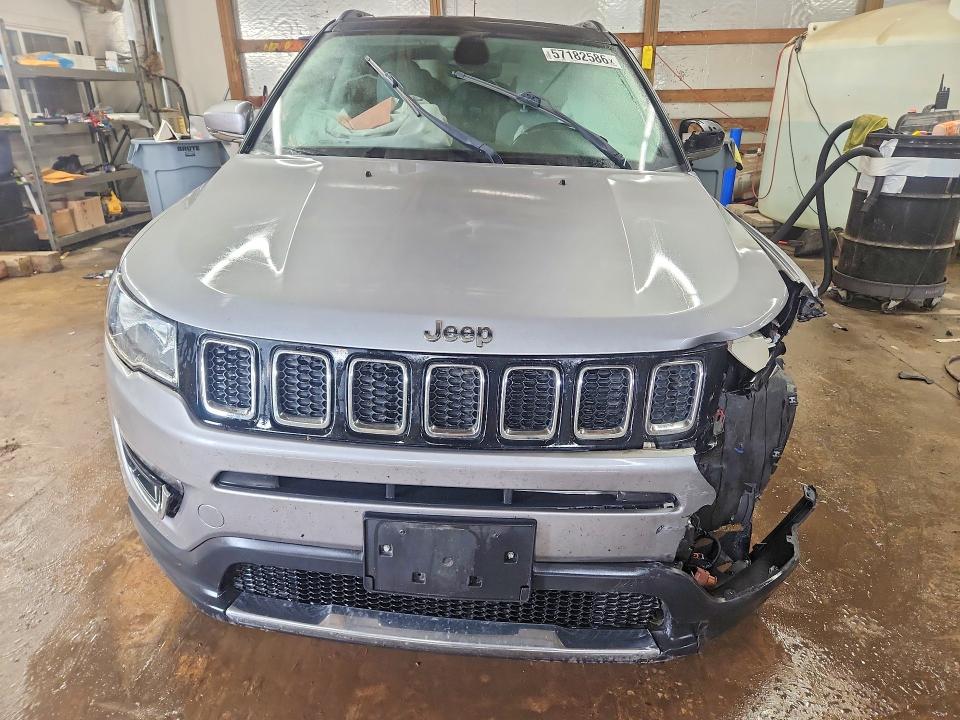Продаж на аукціоні авто 2018 Jeep Compass, vin: 3C4NJDCB1JT264615, номер лоту: 57182586