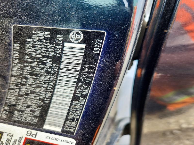 2013 Toyota Camry მანქანა იყიდება აუქციონზე, vin: 4T1BF1FK4DU205322, აუქციონის ნომერი: 55722976