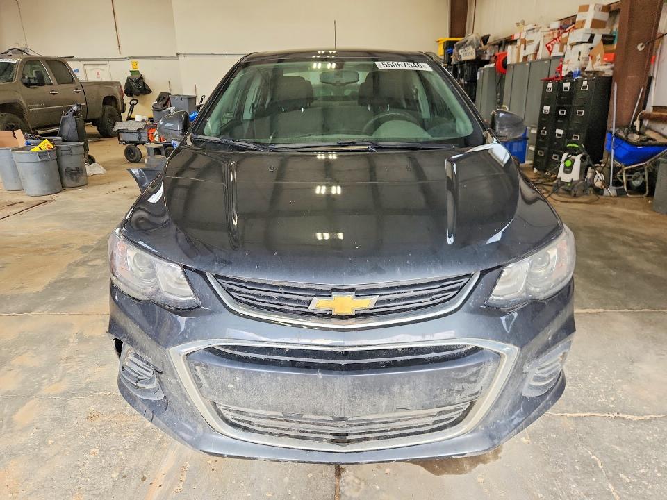 Продажа на аукционе авто 2018 Chevrolet Sonic, vin: 1G1JD5SHXJ4102269, номер лота: 55067546