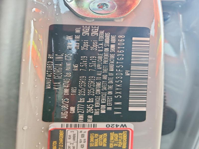 Aukcja sprzedaży 2026 Kia Sportage, vin: 5XYK53DF5TG361068, numer aukcji: 56342786