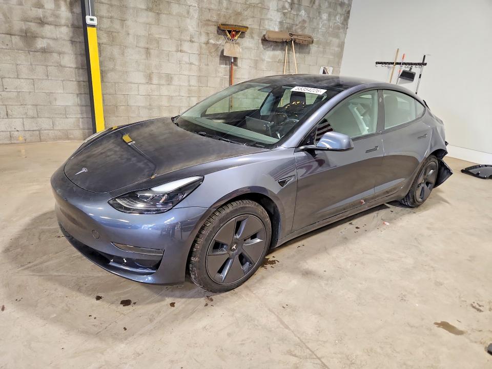 55354226 :رقم المزاد ، 5YJ3E1EAXPF650908 vin ، 2023 Tesla Model 3 مزاد بيع