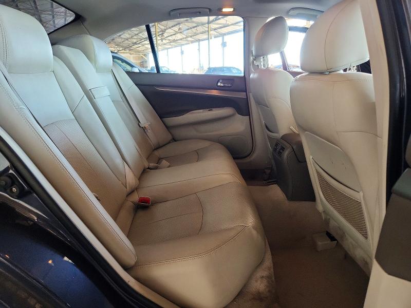 2012 Infiniti G25 Sedan მანქანა იყიდება აუქციონზე, vin: JN1DV6APXCM700027, აუქციონის ნომერი: 59104506