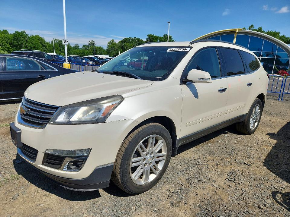 56669756 :رقم المزاد ، 1GNKVGKD5EJ360201 vin ، 2014 Chevrolet Traverse مزاد بيع