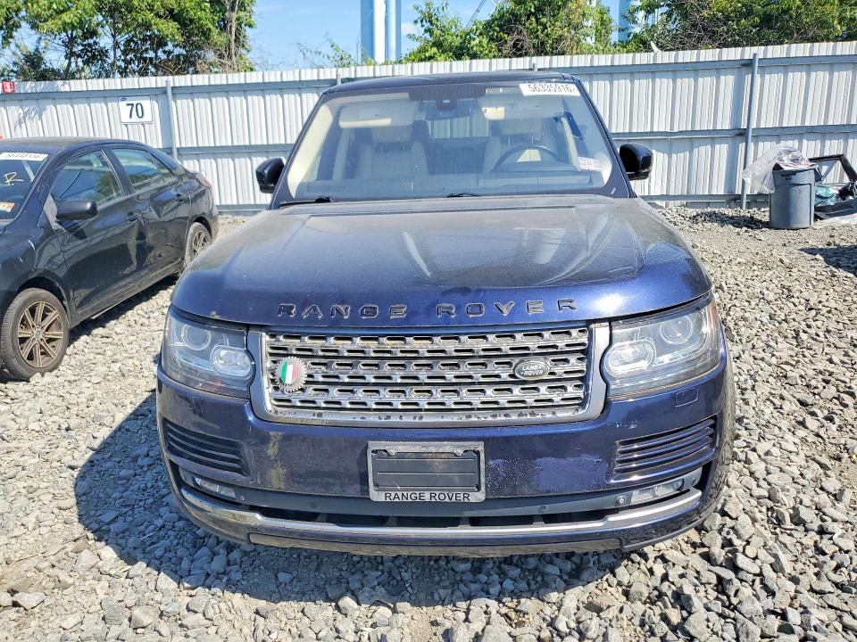 2014 Land Rover Range Rover მანქანა იყიდება აუქციონზე, vin: SALGS3TF0EA156821, აუქციონის ნომერი: 56335916