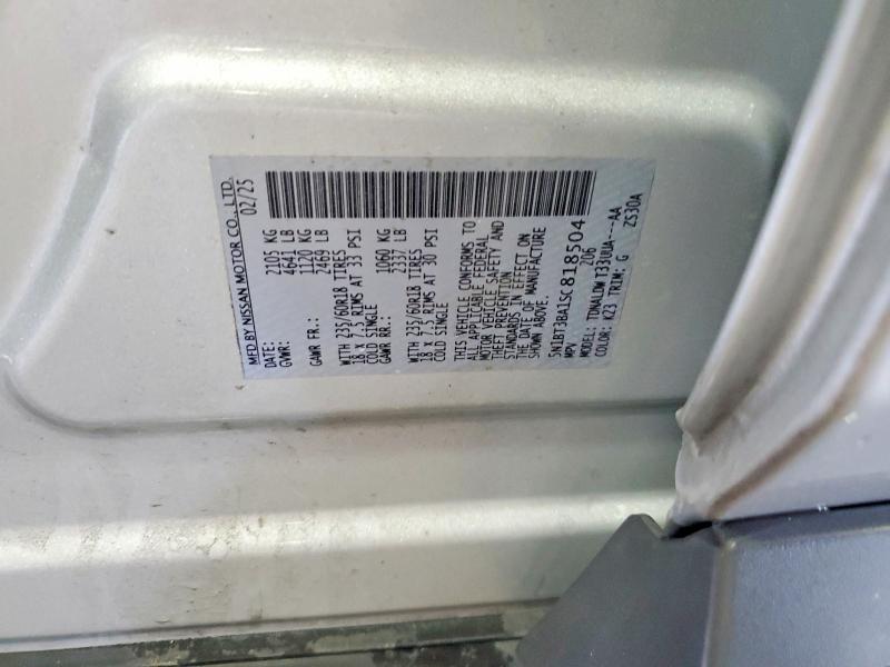 Aukcja sprzedaży 2025 Nissan Rogue, vin: 5N1BT3BA1SC818504, numer aukcji: 59114006