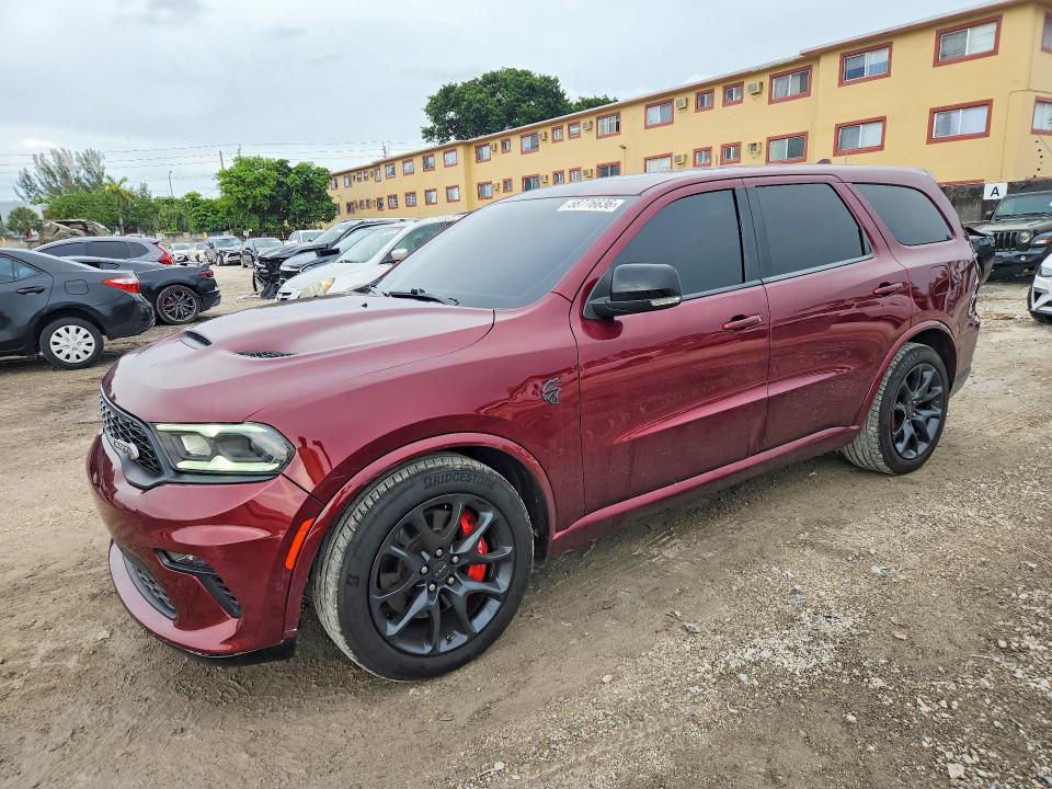 Продаж на аукціоні авто 2021 Dodge Durango, vin: 1C4SDJH93MC606015, номер лоту: 58776636