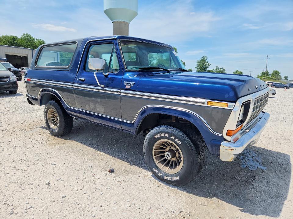 1979 Ford Bronco მანქანა იყიდება აუქციონზე, vin: U15HLFC3929, აუქციონის ნომერი: 56111296