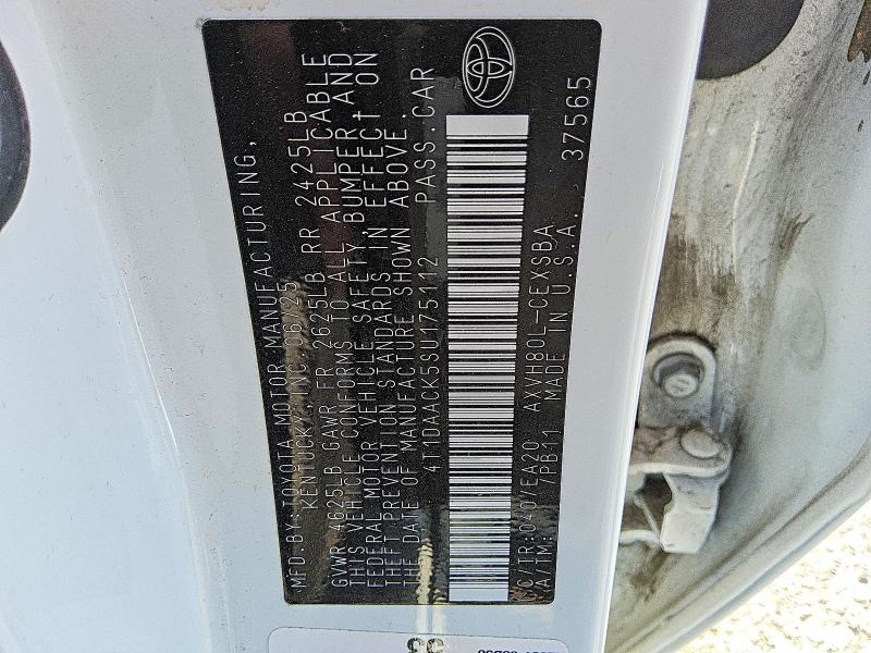 Продажа на аукционе авто 2025 Toyota Camry, vin: 4T1DAACK5SU175112, номер лота: 58907616