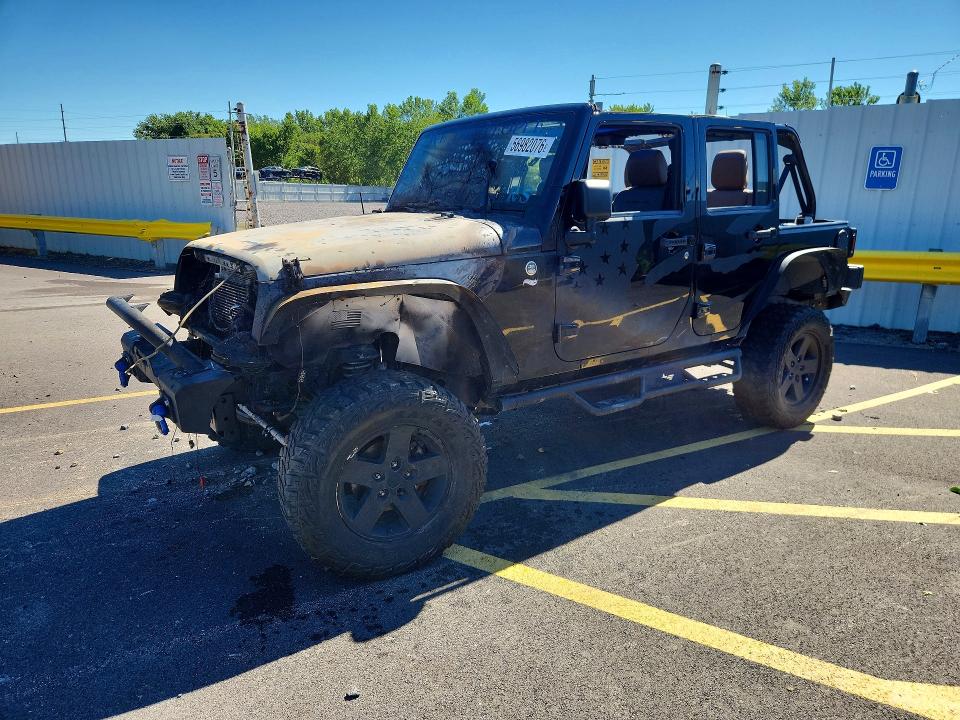 Aukcja sprzedaży 2013 Jeep Wrangler Unlimited, vin: 1C4BJWFG5DL616794, numer aukcji: 56982076