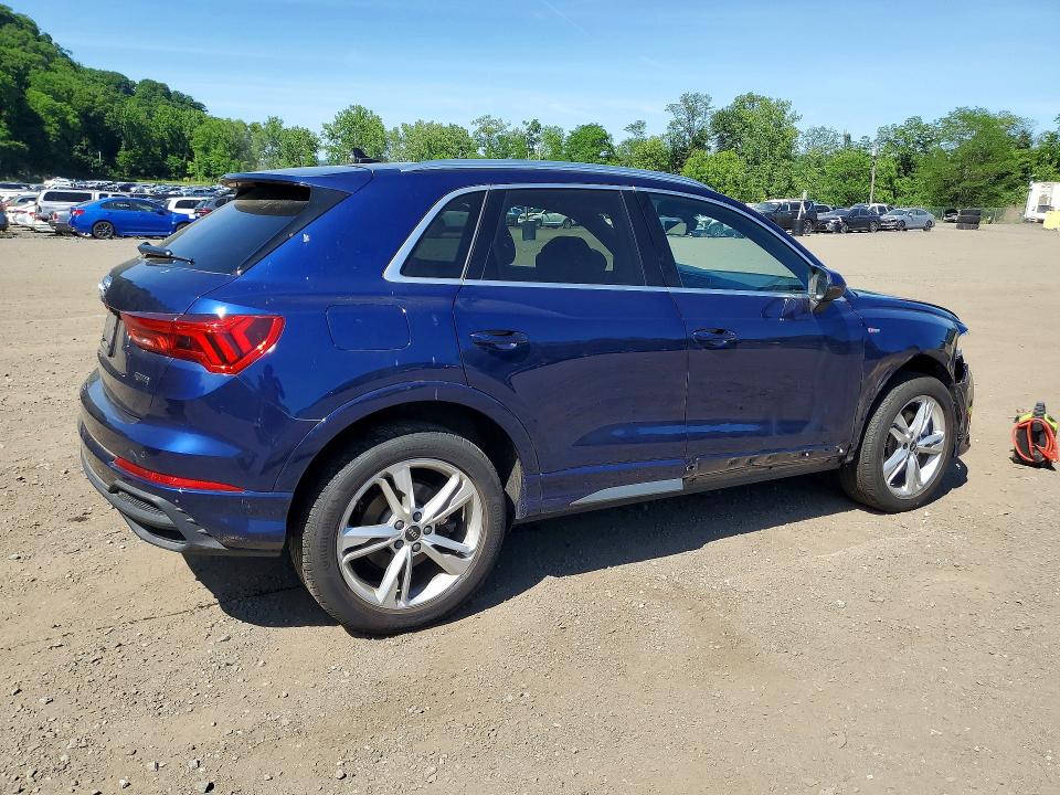 2024 Audi Q3 მანქანა იყიდება აუქციონზე, vin: WA1DECF35R1105639, აუქციონის ნომერი: 55820496