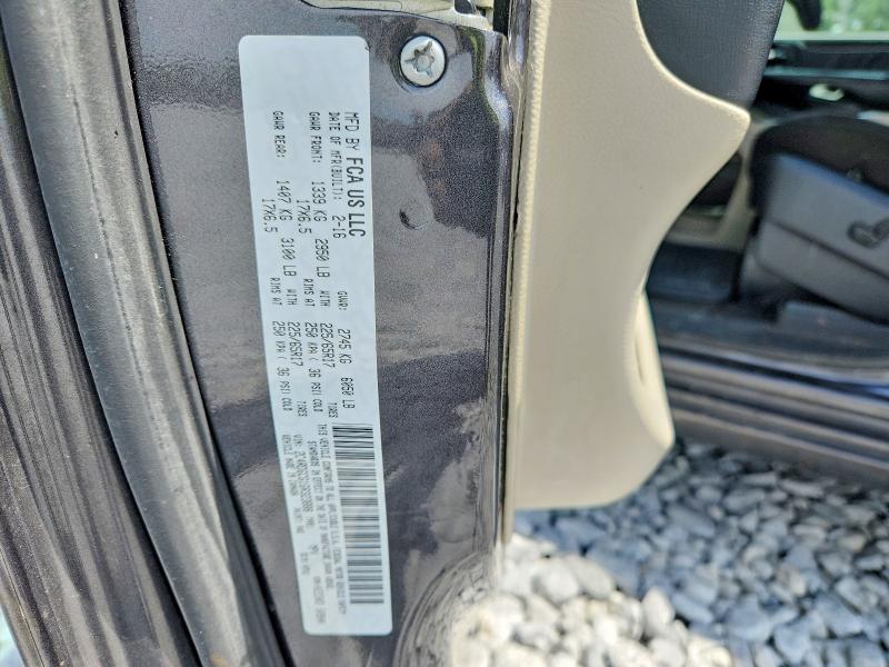 Aukcja sprzedaży 2016 Dodge Grand Caravan, vin: 2C4RDGCG1GR323888, numer aukcji: 58582416