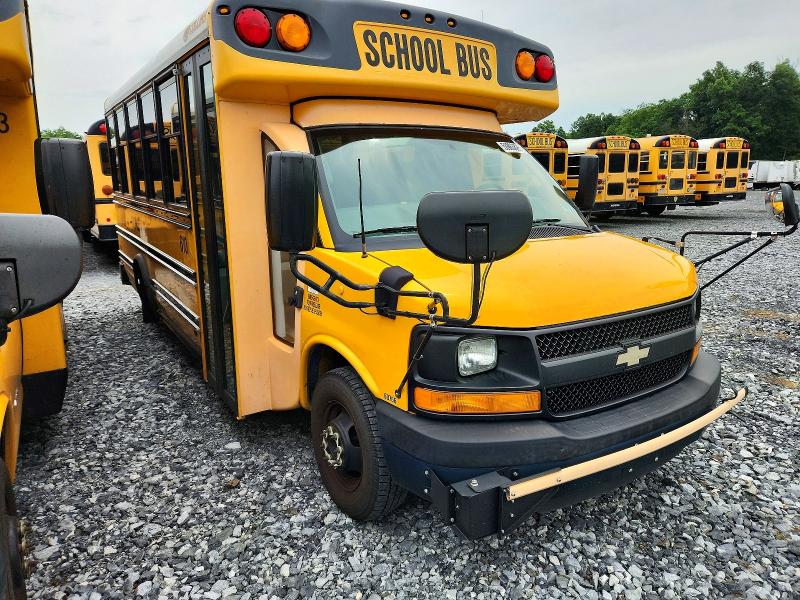 58963826 :رقم المزاد ، 1GB6G5BG5E1160071 vin ، 2014 Chev Bus مزاد بيع