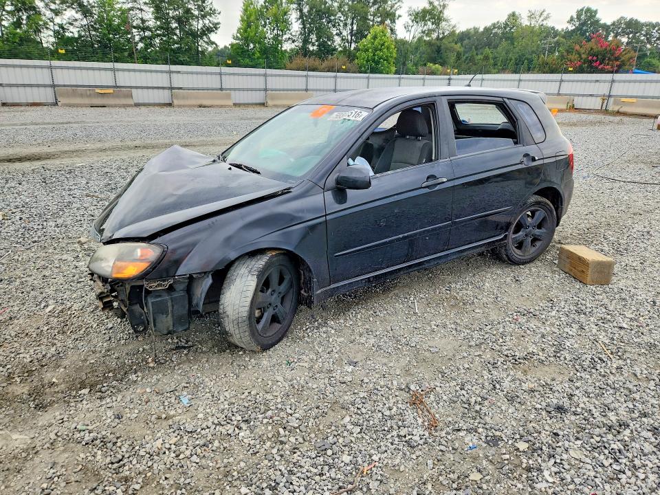 58568516 :رقم المزاد ، KNAFE161185016477 vin ، 2008 Kia Spectra5 مزاد بيع