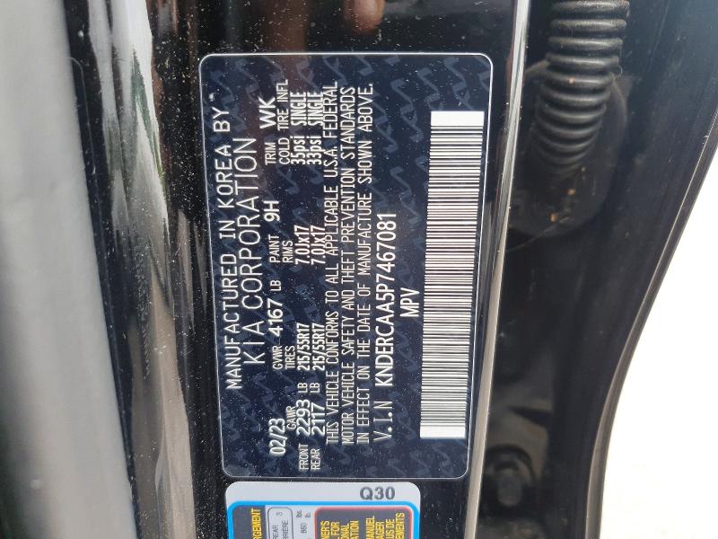 Aukcja sprzedaży 2023 Kia Seltos, vin: KNDERCAA5P7467081, numer aukcji: 56967306