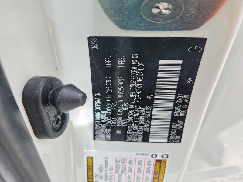 Продажа на аукционе авто 2023 Toyota 4runner, vin: JTENU5JR1P6181083, номер лота: 57502616
