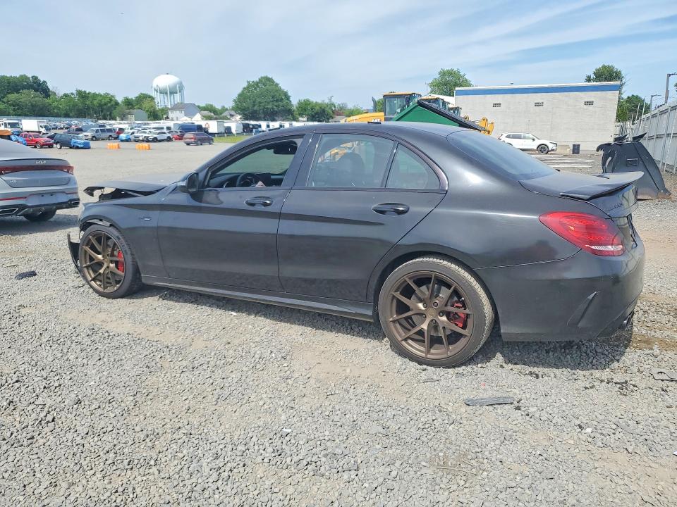 55850476 :رقم المزاد ، 55SWF6EB0GU121126 vin ، 2016 Mercedes-benz C مزاد بيع