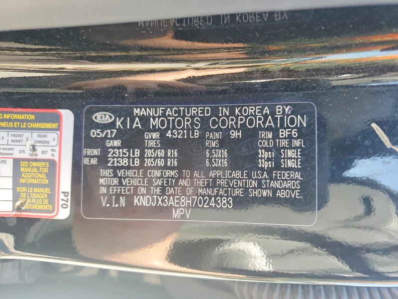 Продаж на аукціоні авто 2017 Kia Soul Ev, vin: KNDJX3AE8H7024383, номер лоту: 59263346