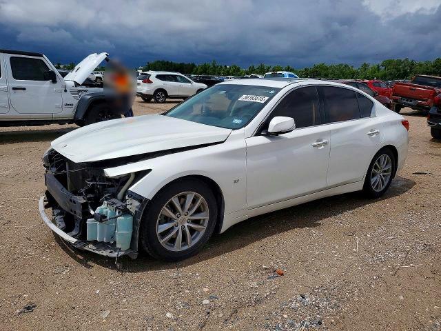 2014 Infiniti Q50 მანქანა იყიდება აუქციონზე, vin: JN1BV7AP8EM677220, აუქციონის ნომერი: 56163516