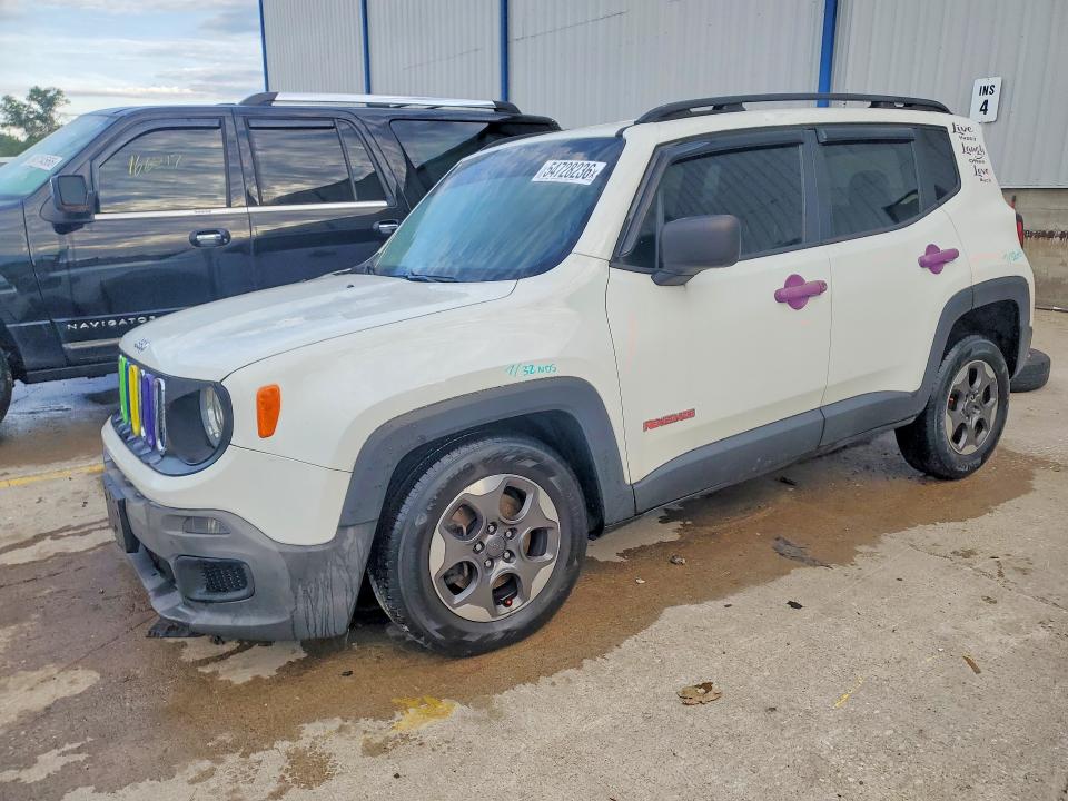Aukcja sprzedaży 2016 Jeep Renegade, vin: ZACCJBAT3GPD65033, numer aukcji: 54728236